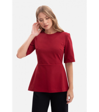 Džersinė palaidinė bordo | Mondego