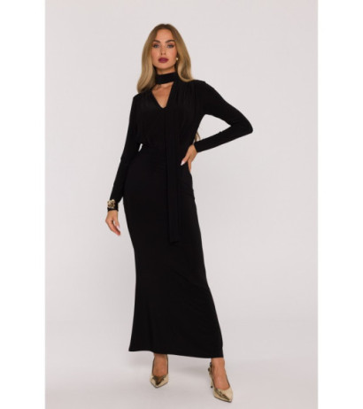 Suknelė maxi juoda | Mondego