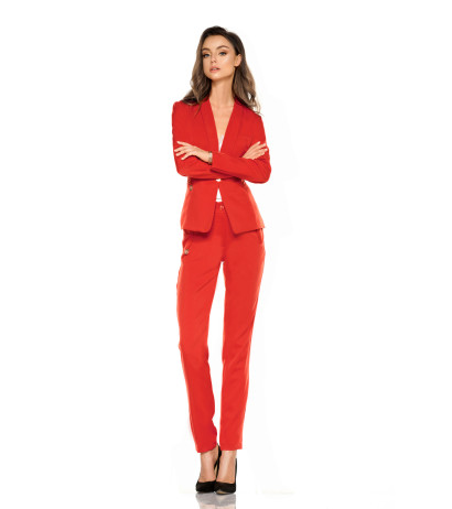 Suit trousers L279B red