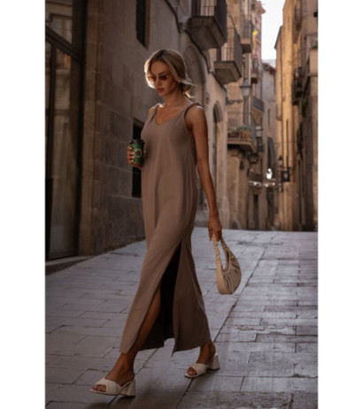 Maxi suknelė kakavinė | Mondego
