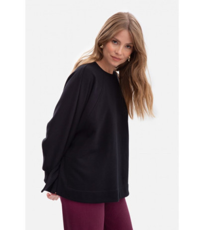Džemperis oversize juoda | Mondego